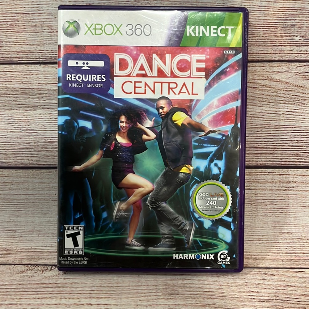 Dance Central Xbox 360 Kinect game